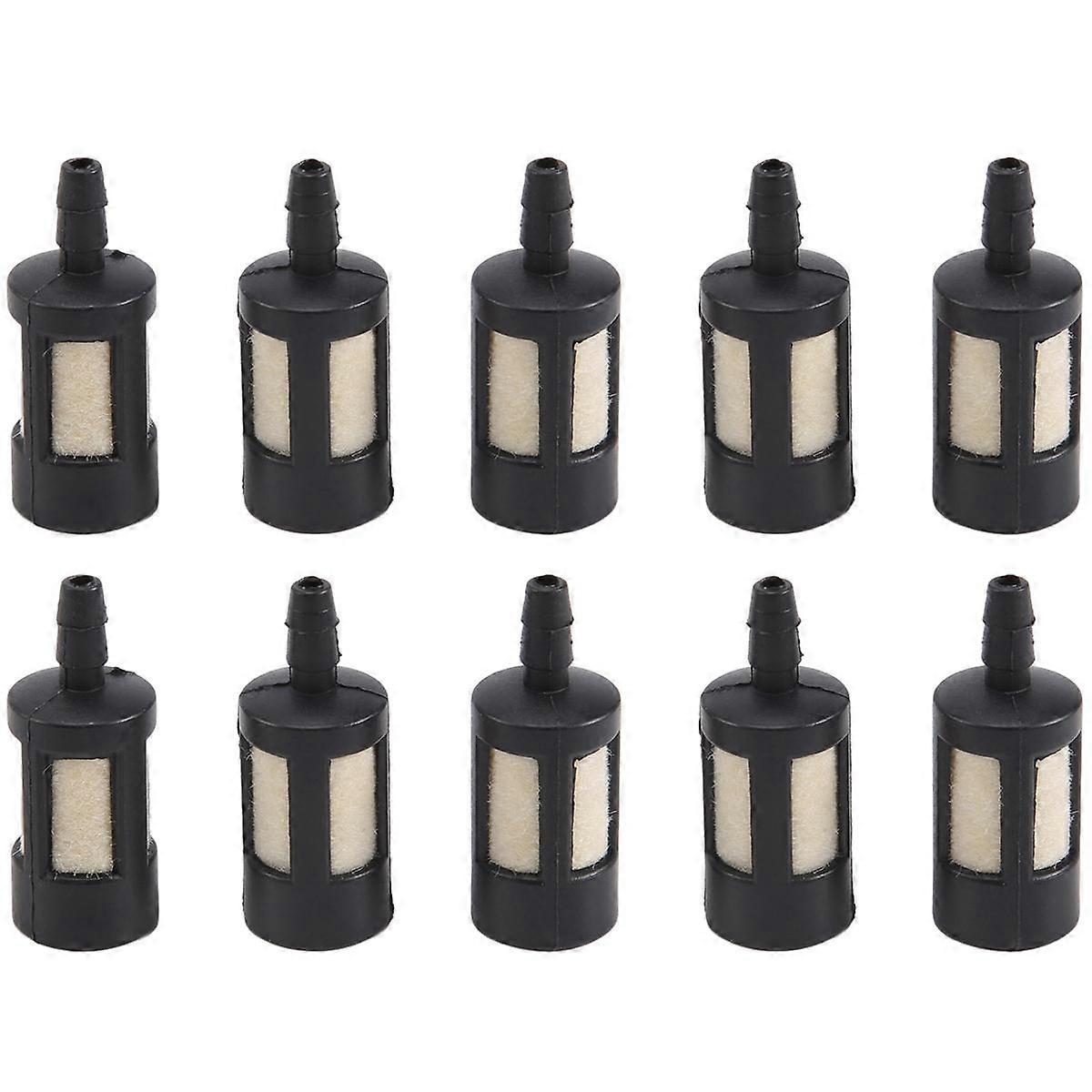 10PCS Motorsåg Bränslefilter