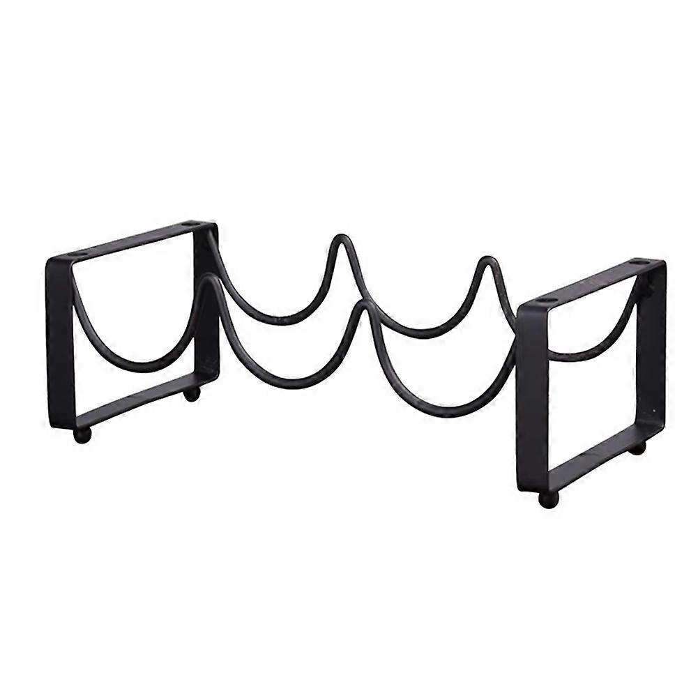 Wave Shaped Wine Display Stand Wine Bottle Display Rack Multi Groove Wine Holder Cabinet Shelf Orga