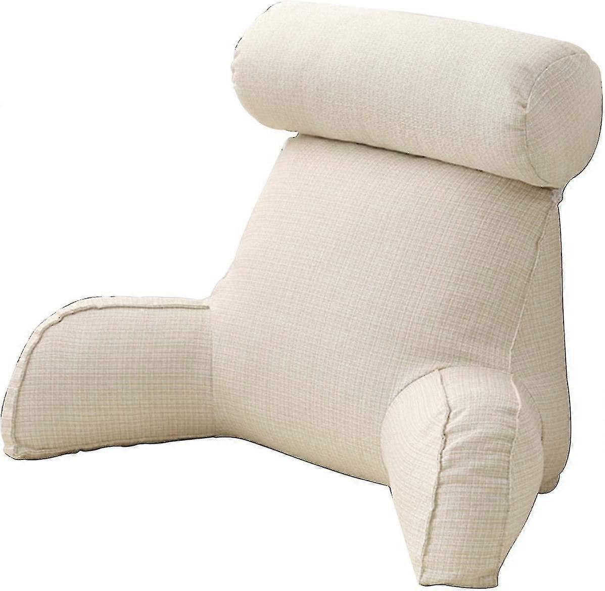 Reading Pillow With Armrest Detachable Back Support Cushion Lumbar Support Pillow