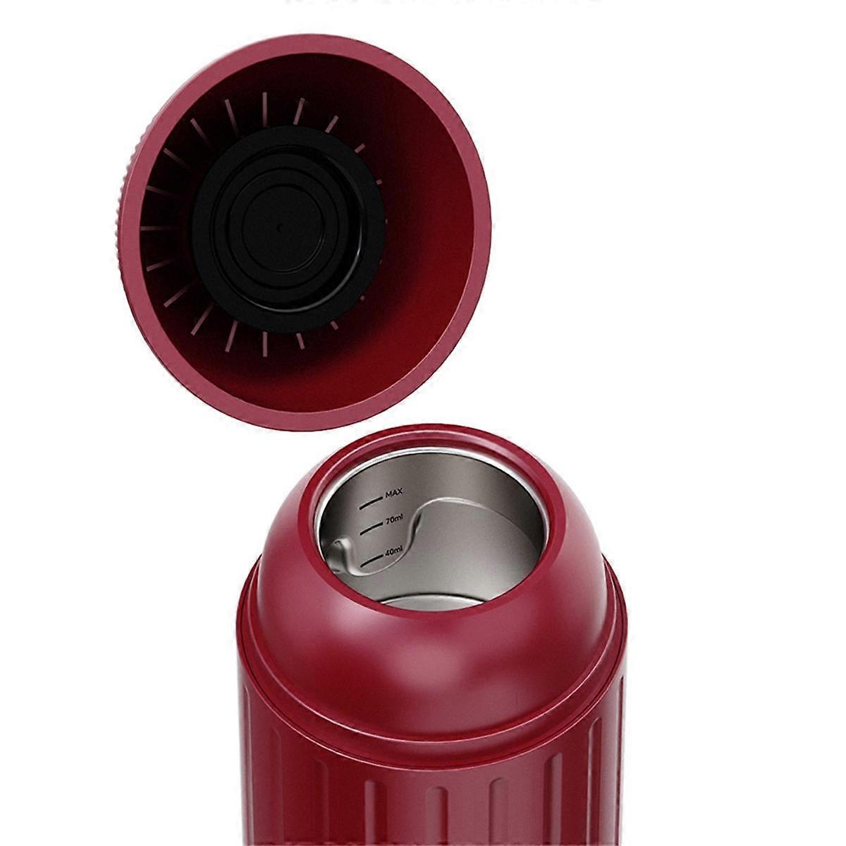 Portable Coffee Machine for Car and Camping Travel Coffee Maker Fit Pod Capsule Coffee Powder,E
