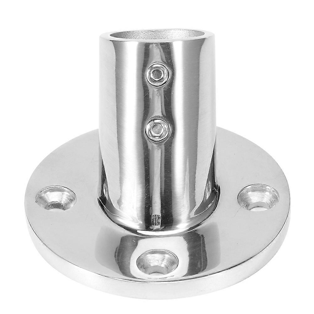 60 Degree Round Tube Base Hand Rail Railing Fitting 316 Stainless Steel Marine Boat Hardwares25mm/1in