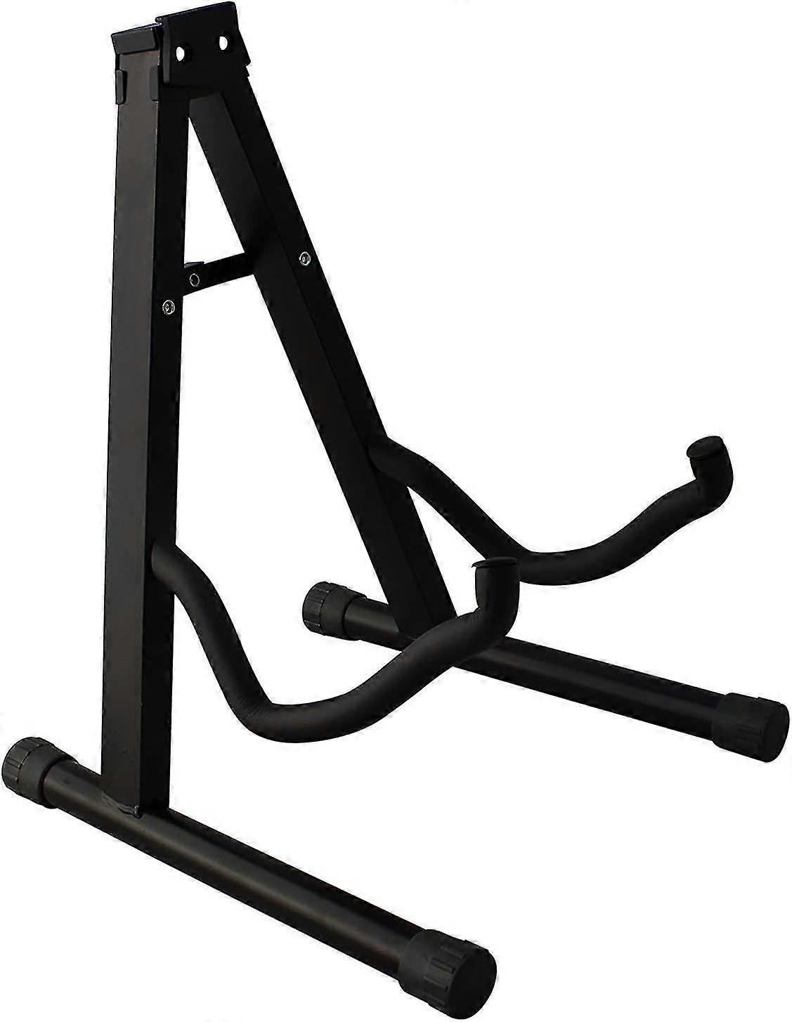 guitar stand folding universal a frame stand for all guitars acoustic classic electric bass travel guitar stand black1pc)