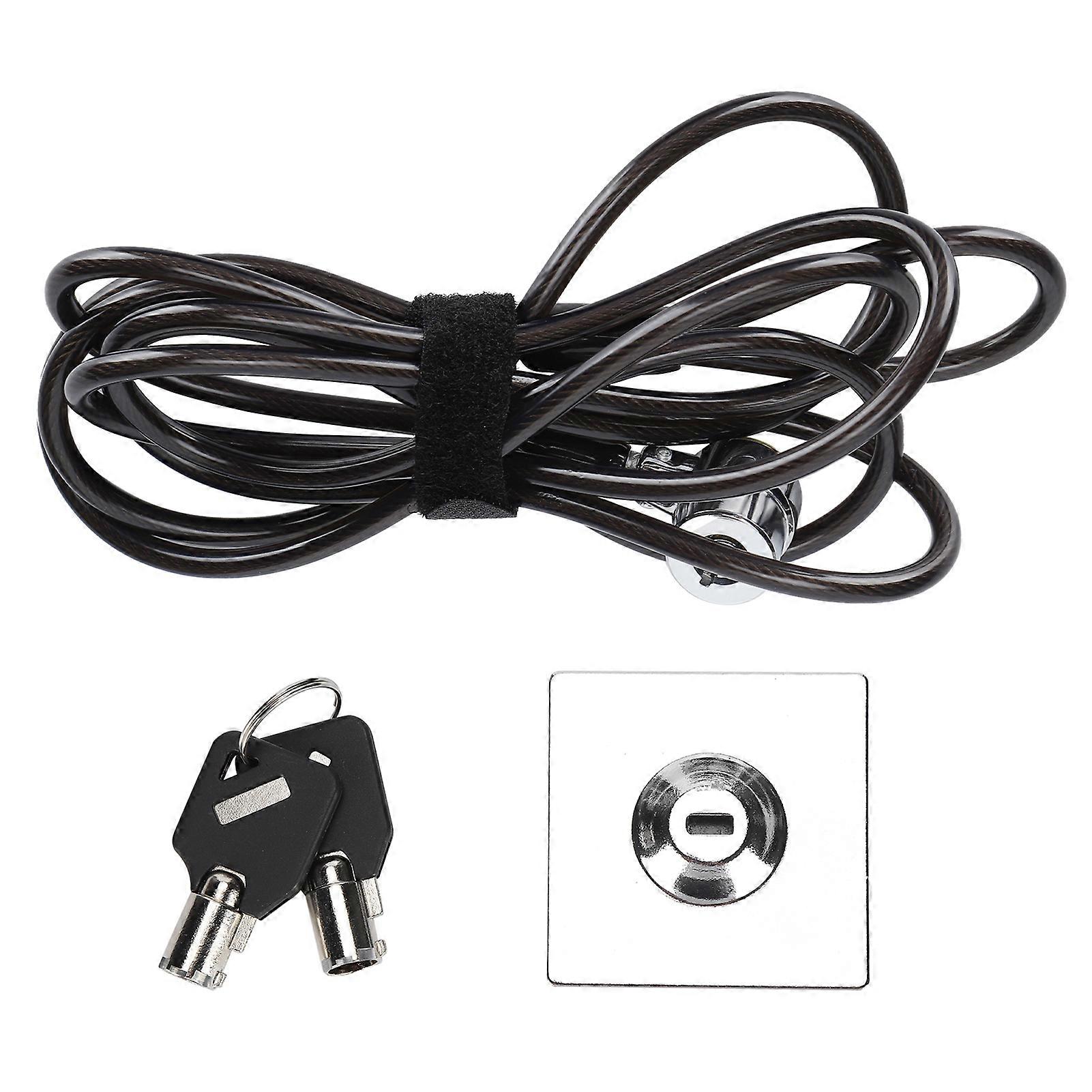 Laptop Lock AntiTheft Galvanized Environmental Protection Computer Security Cable with Lock Base for OS X Lenovo/Asus