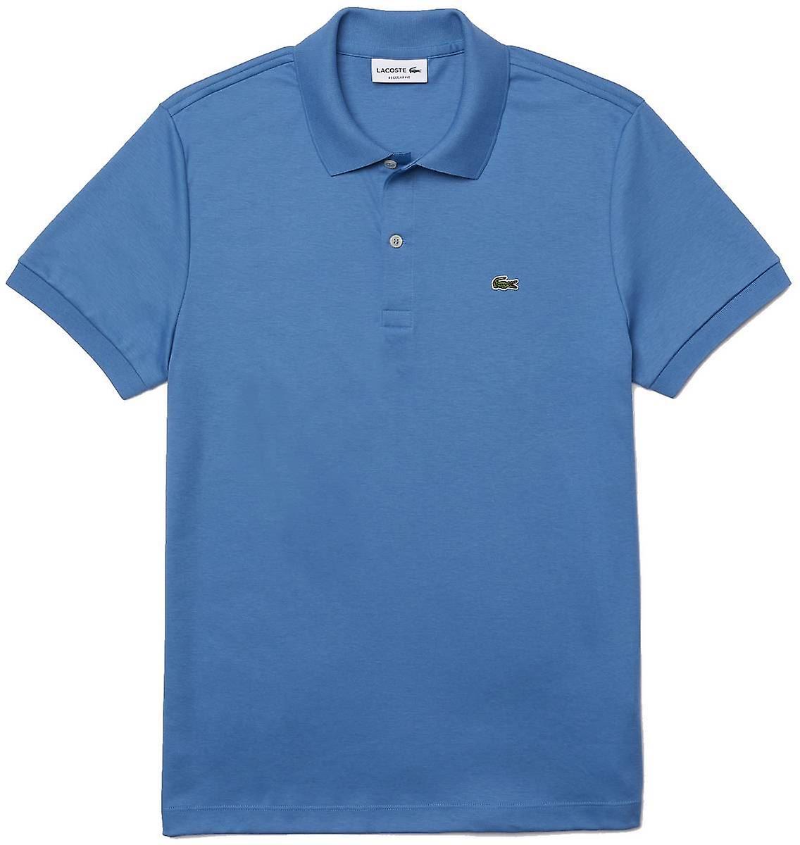 לקוסט קלאסי פימה כותנה פולו - כחול