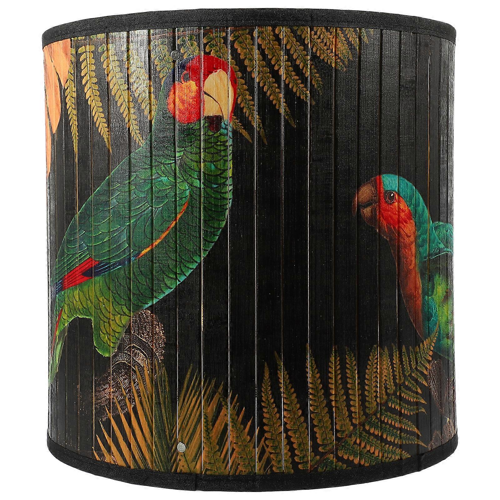 Decorative Ceiling Lamp Shade Folding Lampshade Delicate Pattern Restaurant Bar Lampshade