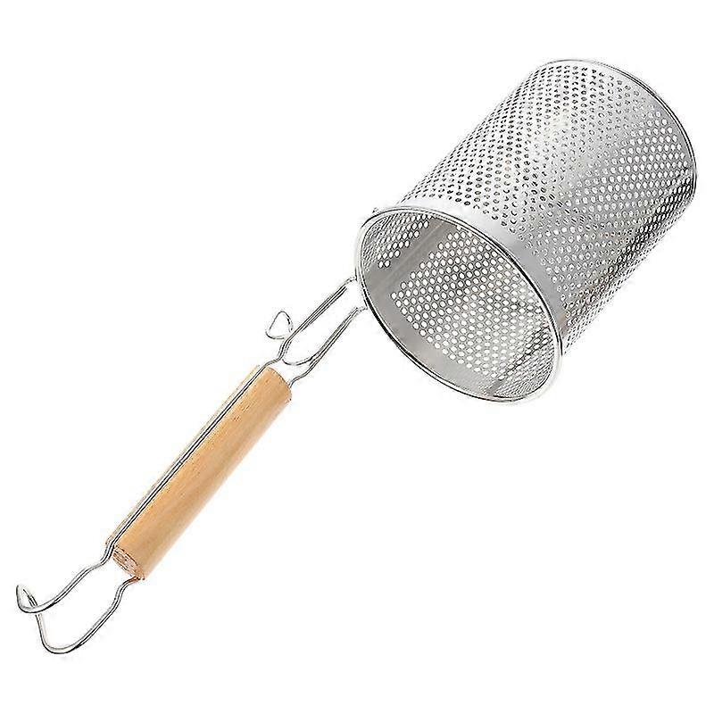 1pc Household Hot Pot Colander With Long Handle Practical Kitchen Tool