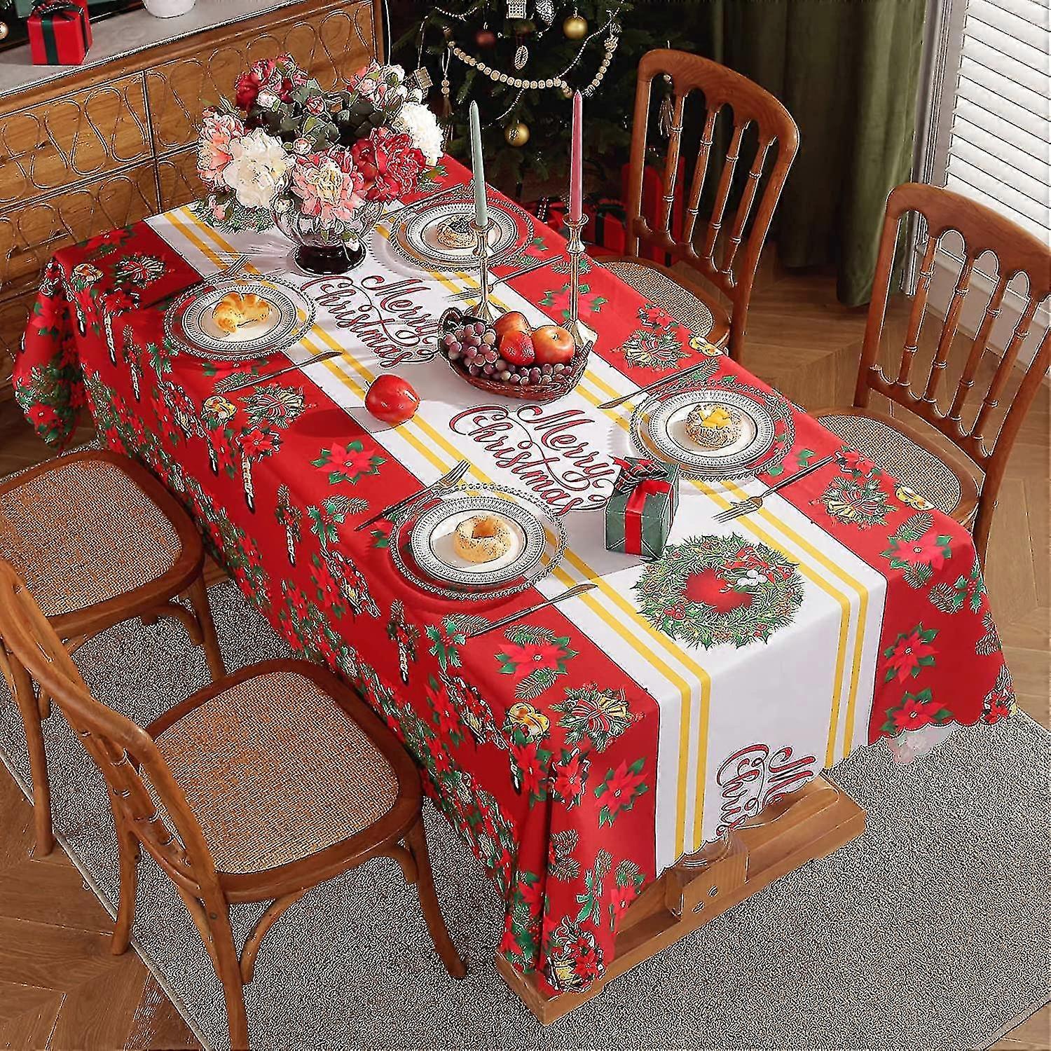 Nappe de Noël, 59 * 88 pouces