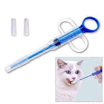 Pet Medicine Feeder, Silicone Tip Syringes Pills Feeding Dispenser Tool, with 2 Soft Silicone Tip, Feeding Kit