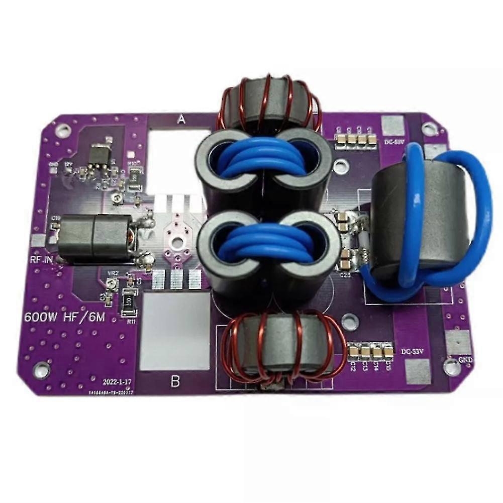 Hf 600w 1.8-54mhz Amplificator de undă scurtă Ssb Linear Rf Amplificator Bord pentru Transceiver Am Fm Cw