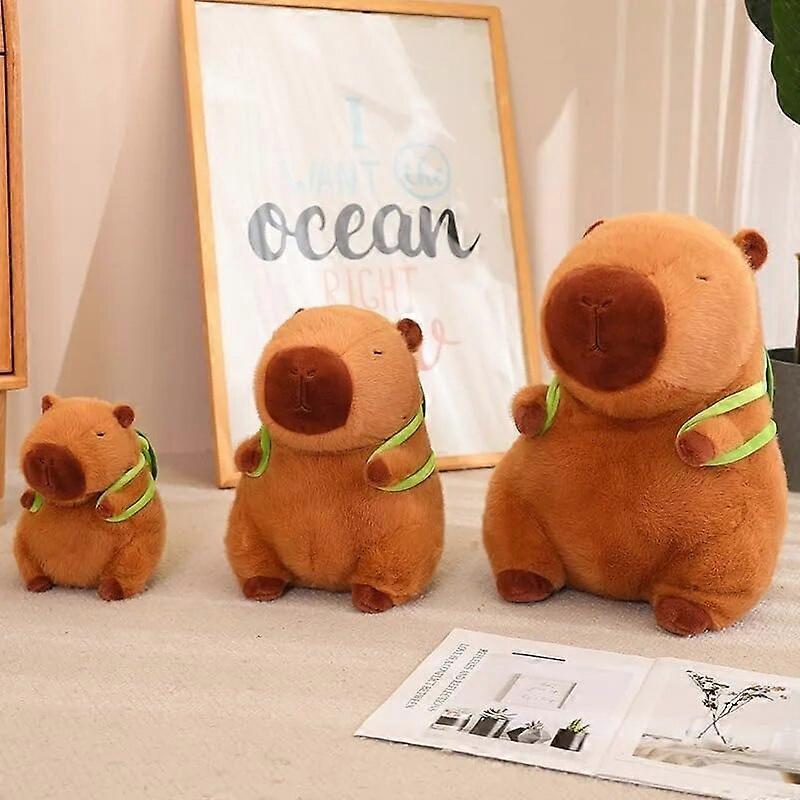 Capybara Plush Toy, Cute Capybara Stuffed Animals Capybara Stuffed Toy,Soft Capybara Plush Pillow Brown Capybara Plush Doll