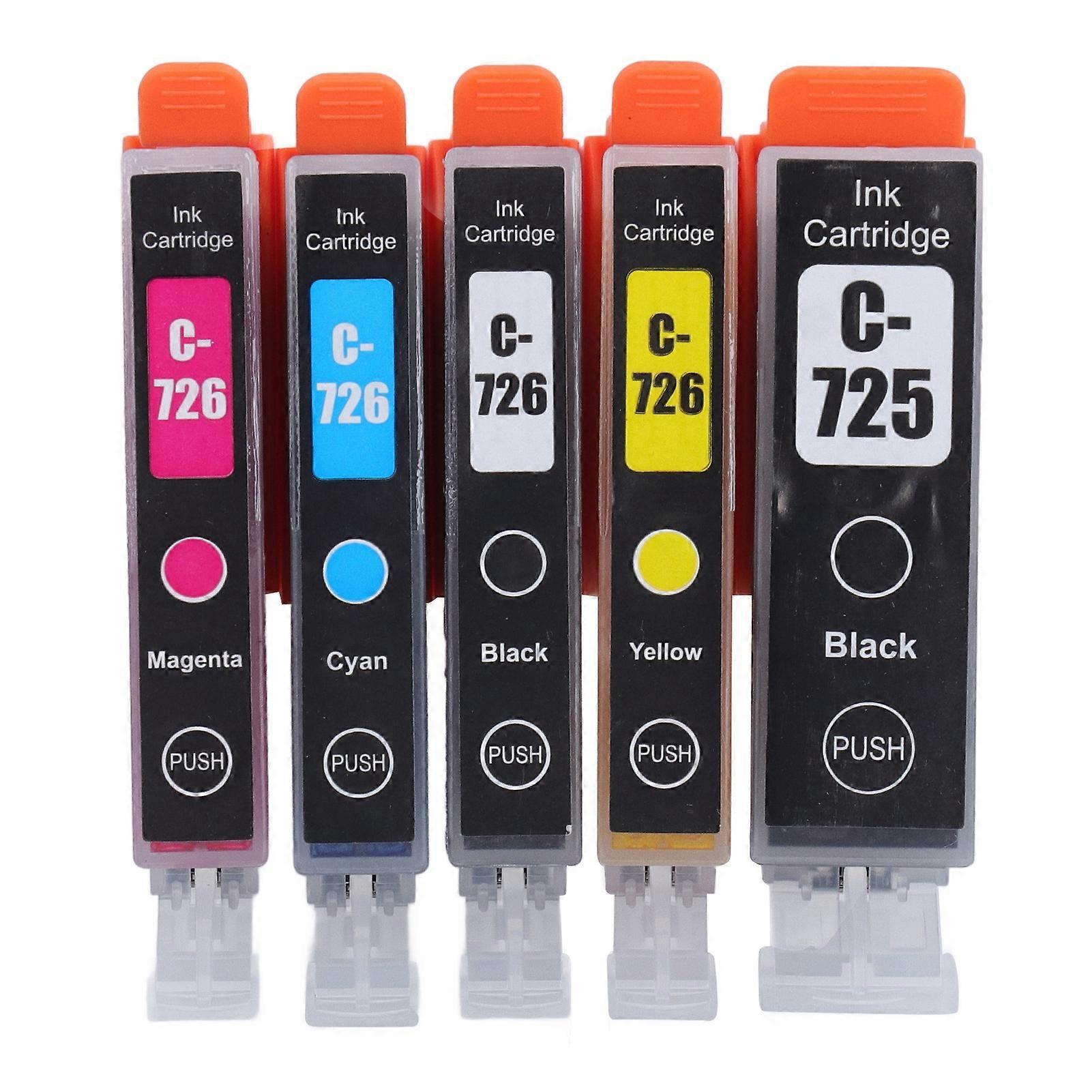 Ink Cartridge ABS Printer Cartridge with Ink for PIXMA IP4870 IP4970 IX6560 Printer BK BK C M Y