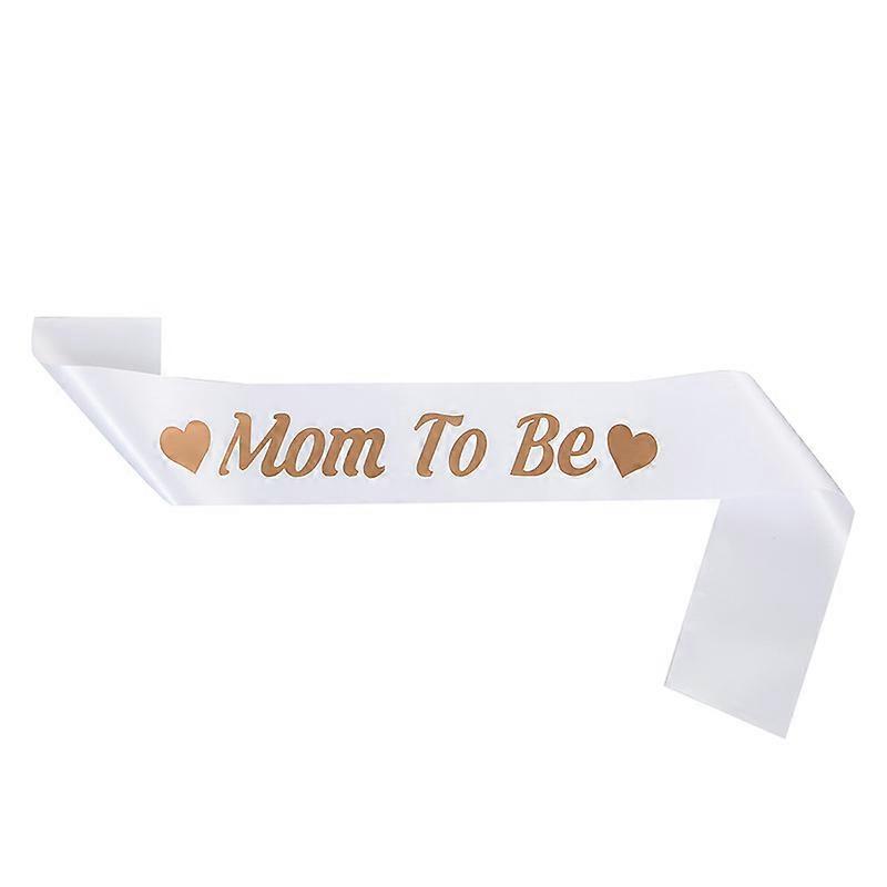 バベイシャワー母子パーティーブロンズショルダーストラップエチケットベルトMOM TO BE mother-to-be