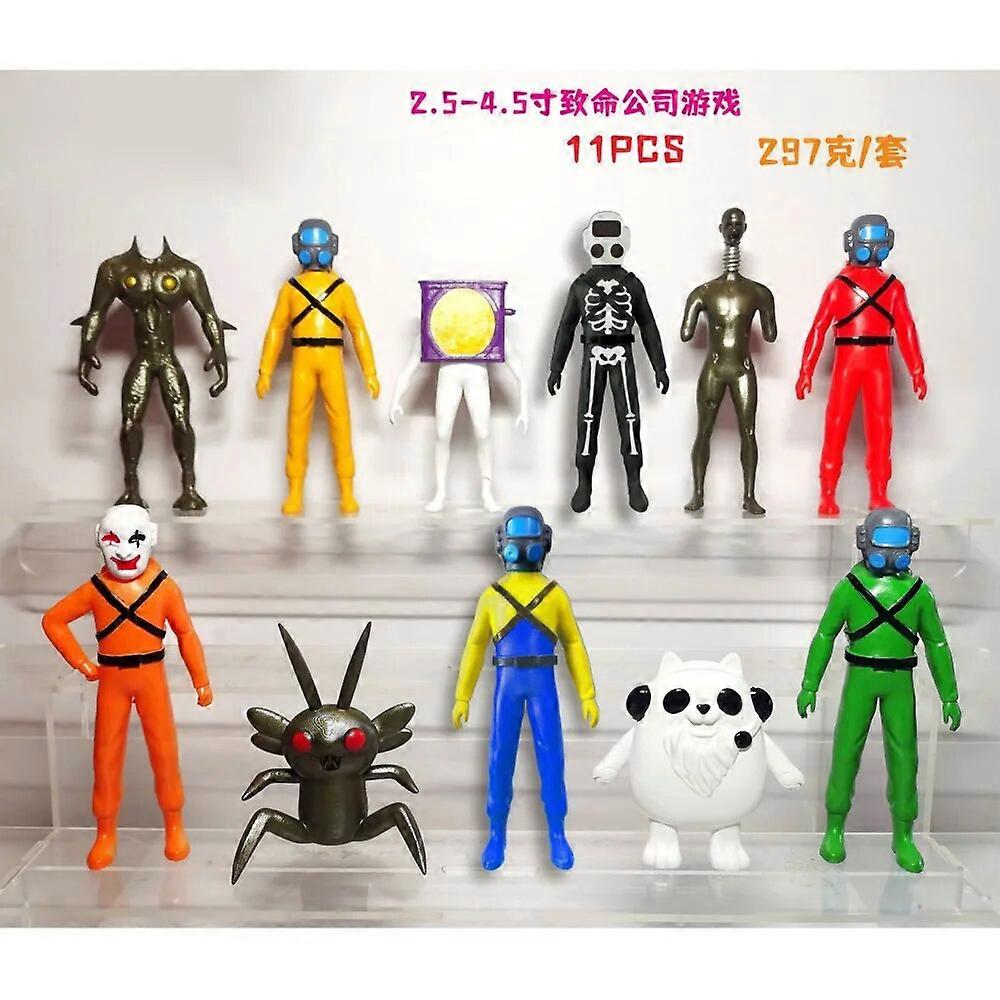 Lethal Company Action Figure Toy Hoarding Worms Spring Head Bunkers Spider Facehugger Jokers Box Lethal Company Figurine Set