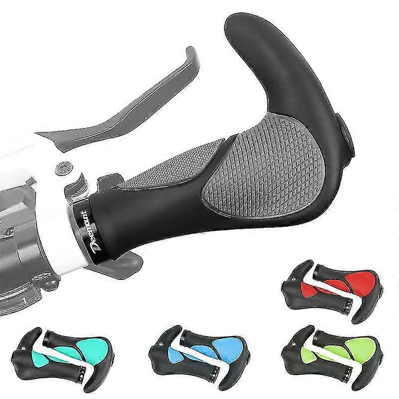Comfy Bicycle Grips Tpr Rubber Integrated Mtb Cycling Hand Rest