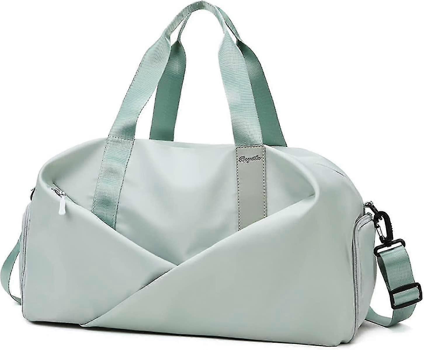 Sports Gym Bag Travel Duffel Bag With Wet Pocket & Compartment(40*23*22CM)