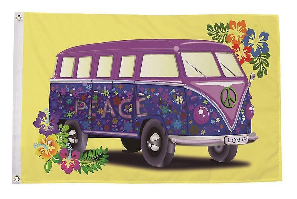 Peace Camping-car Drapeau Jaune Mode 186