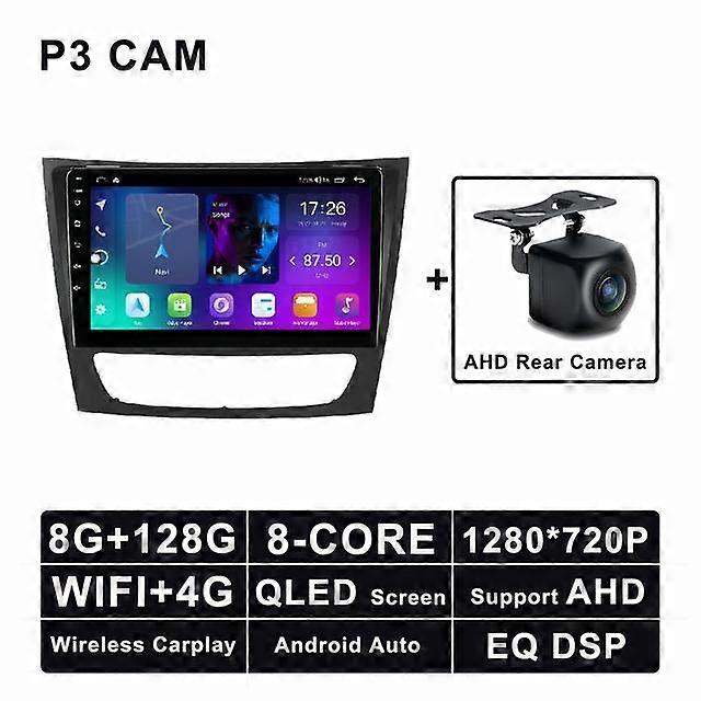 For Mercedes Benz W211 W219 W463 CLS350 CLS500 CLS55 E200 E220 2002 - 2010 Android 11 Autoradio Multimedia Player Carplay Auto