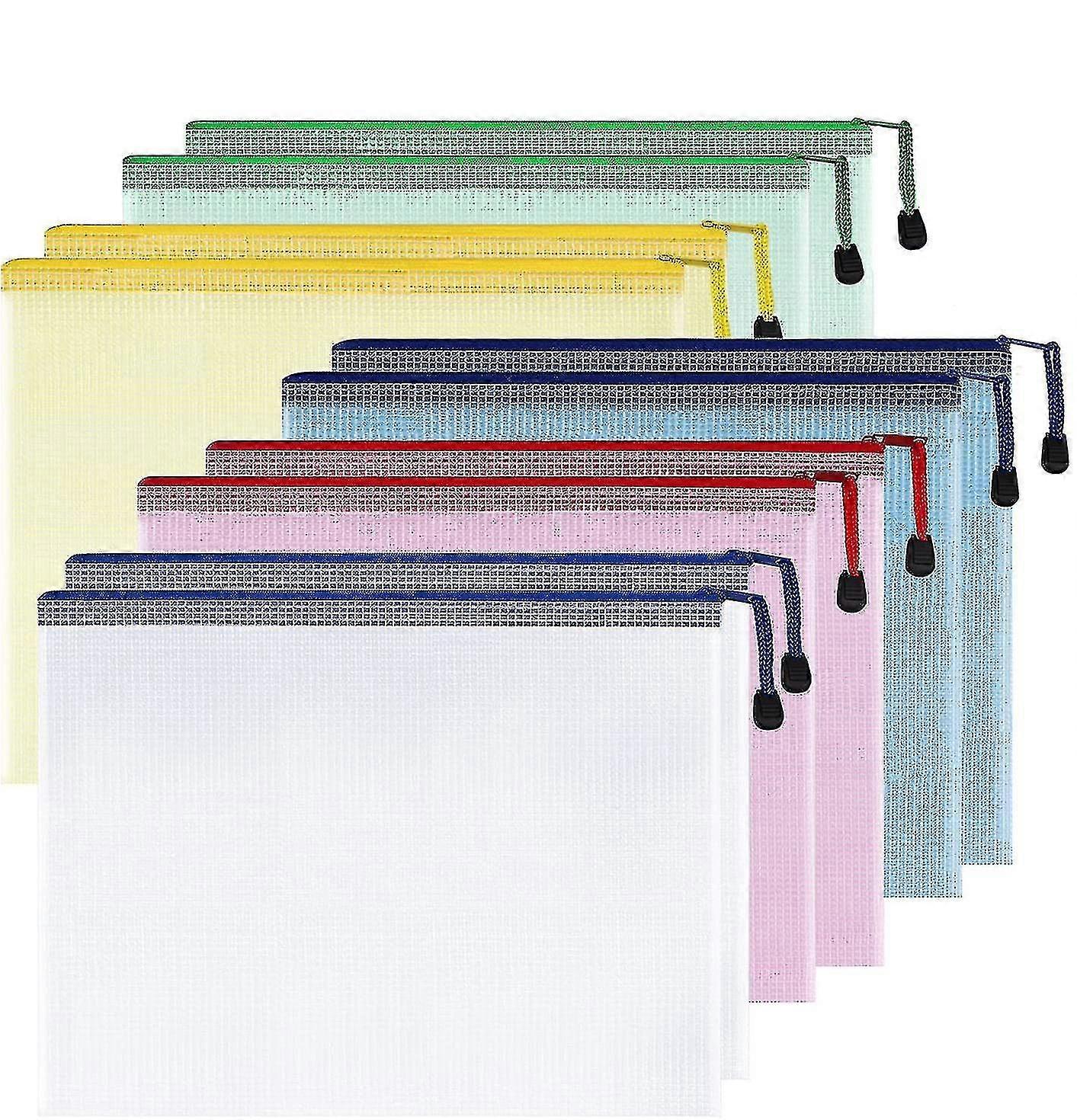 10 Pack Plastic Mesh lynlås pose