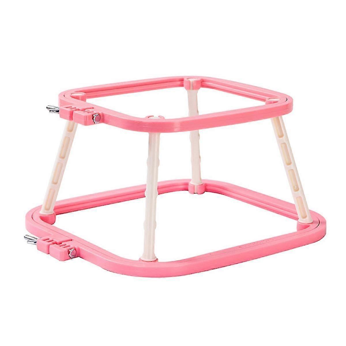 Double Layer Abs Embroidery Stand Hoop Desktop Handmade Craft Frames For Poking, French Embroidery A