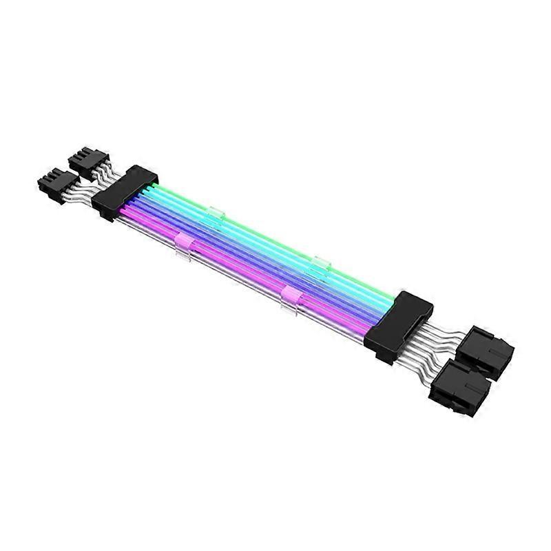 PC Case PSU Extension RGB Cable ATX 24Pin PCI-E GPU 8PinX2 8PinX3 Line ARGB