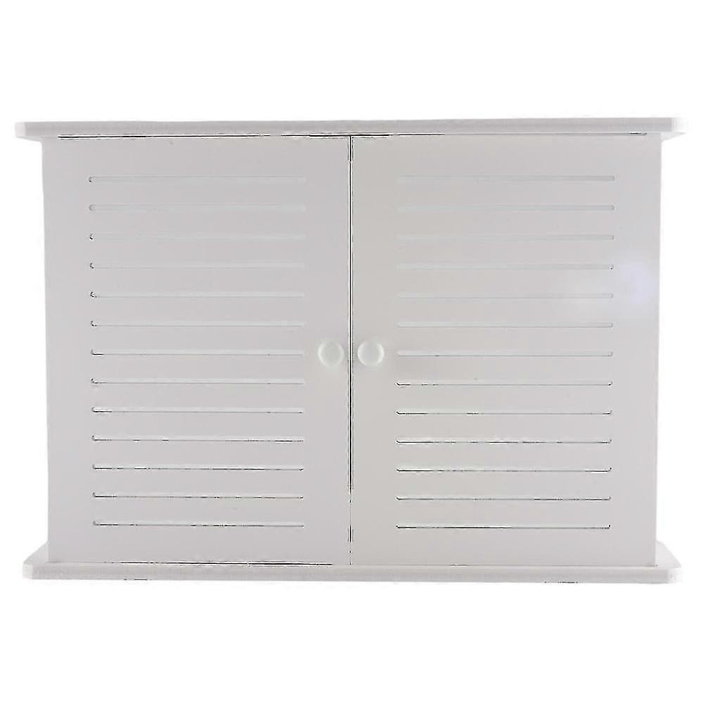 Wooden Box Storage for Wireless WiFi Router