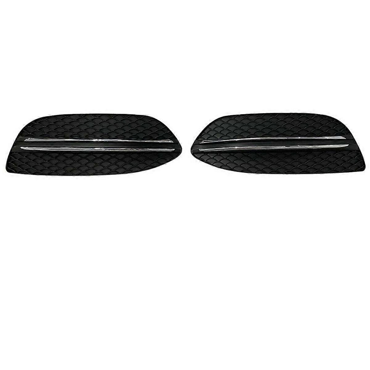 Front Bumper Grille Fog Light Cover & Chrome Trims for - C W205 C180 C200 C250 2058851223 205885112