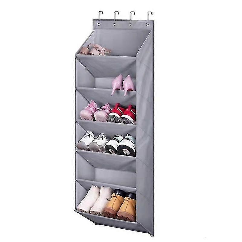 Wall Storage Bag Large Capacity Wall Mounted Store Shoes Keep Neat Wall Storage Rack with Hooks Hous