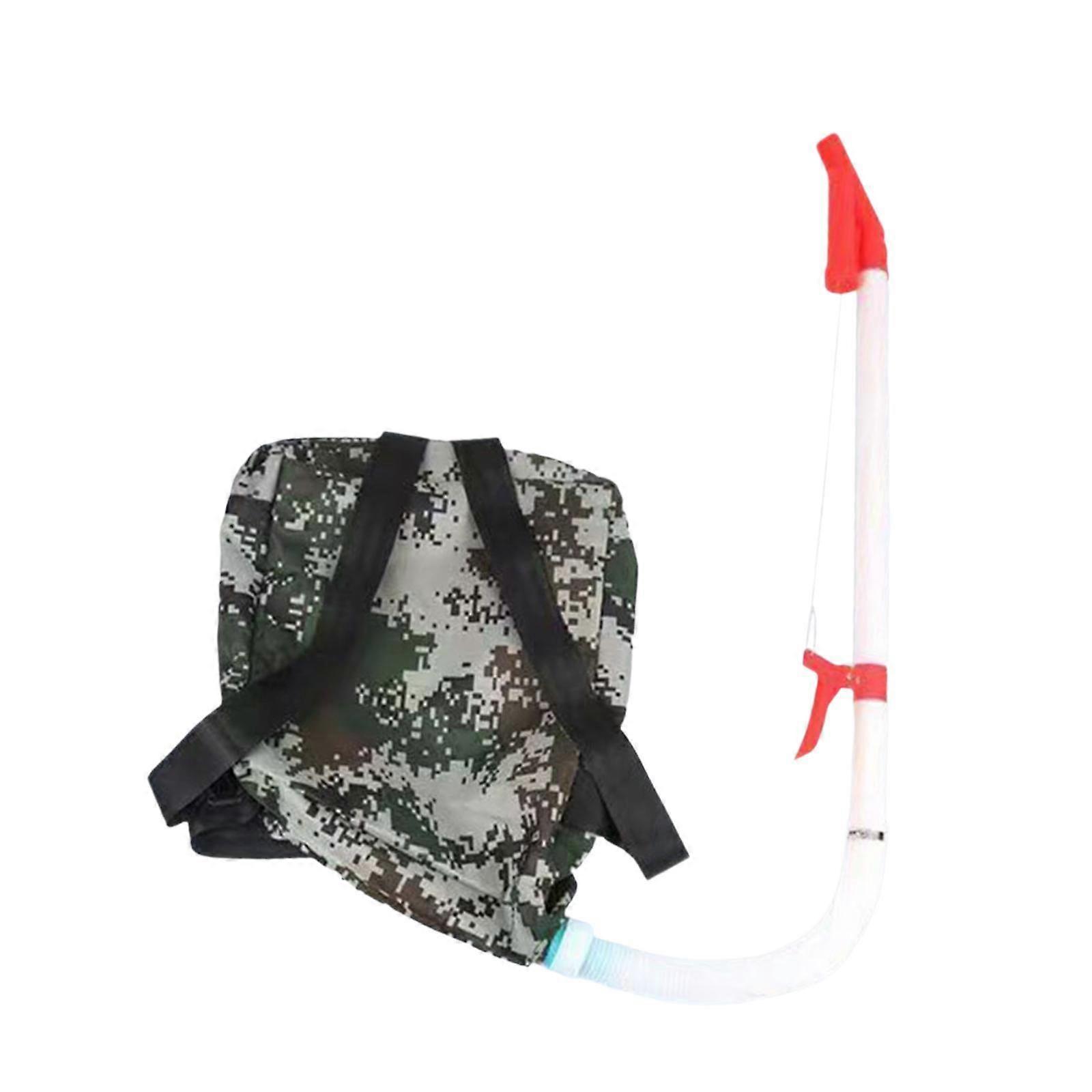 Fertilizer Spreader Handheld Corn Vegetables Adjustable Fertilizer Dispenser Red PVC