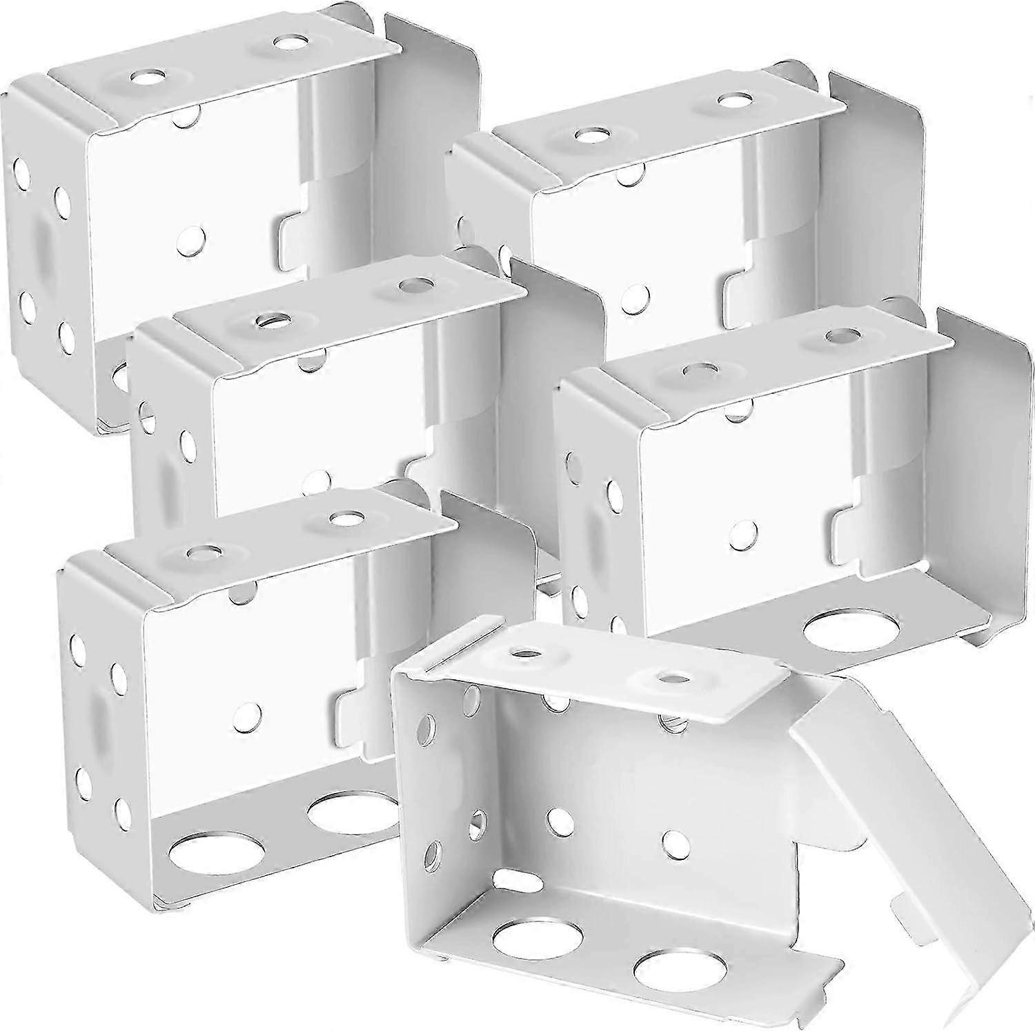 Blind Brackets 2.5 Inch Low Profile Box Mounting Bracket for Window Blinds
