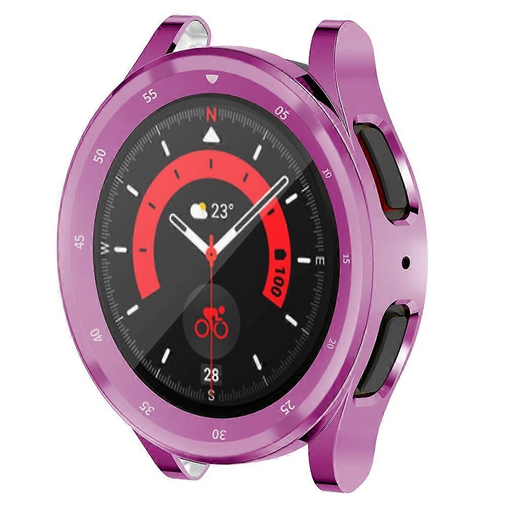 Shockproof Case Cover For Watch5 pro 45mm Full Screen Protector
