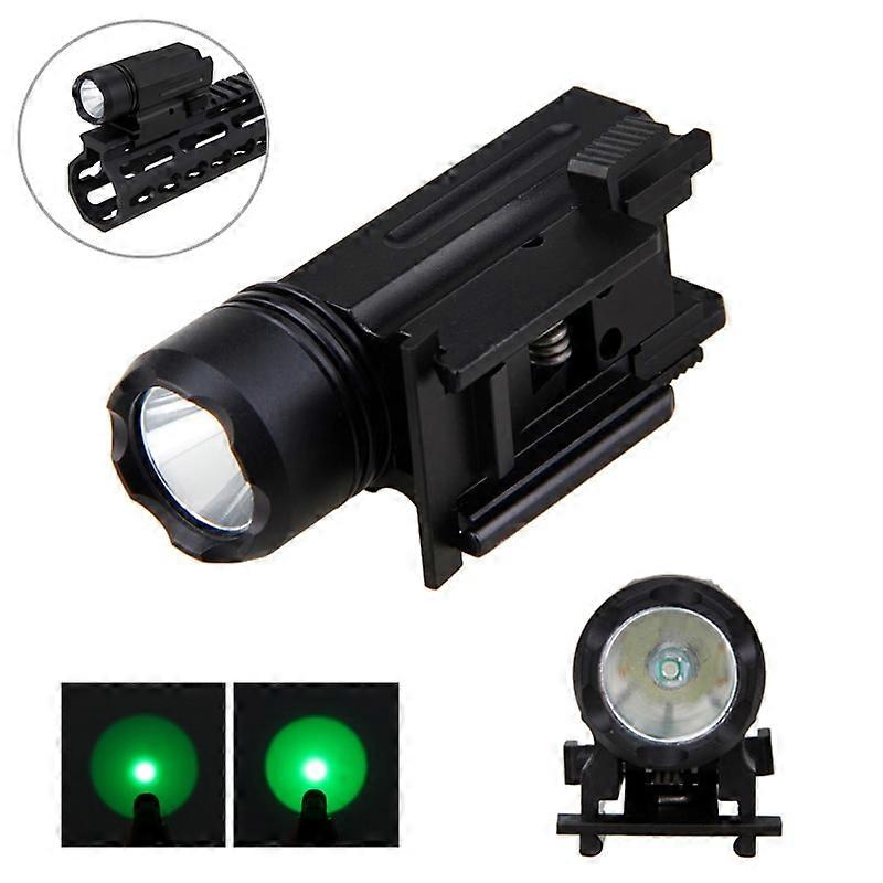 Hunting Torch Light 3000LM XPE Q5 LED Light Weaver Picatinny Mount 3 Modes Tactical Flashlight 150 Yard Flashlight