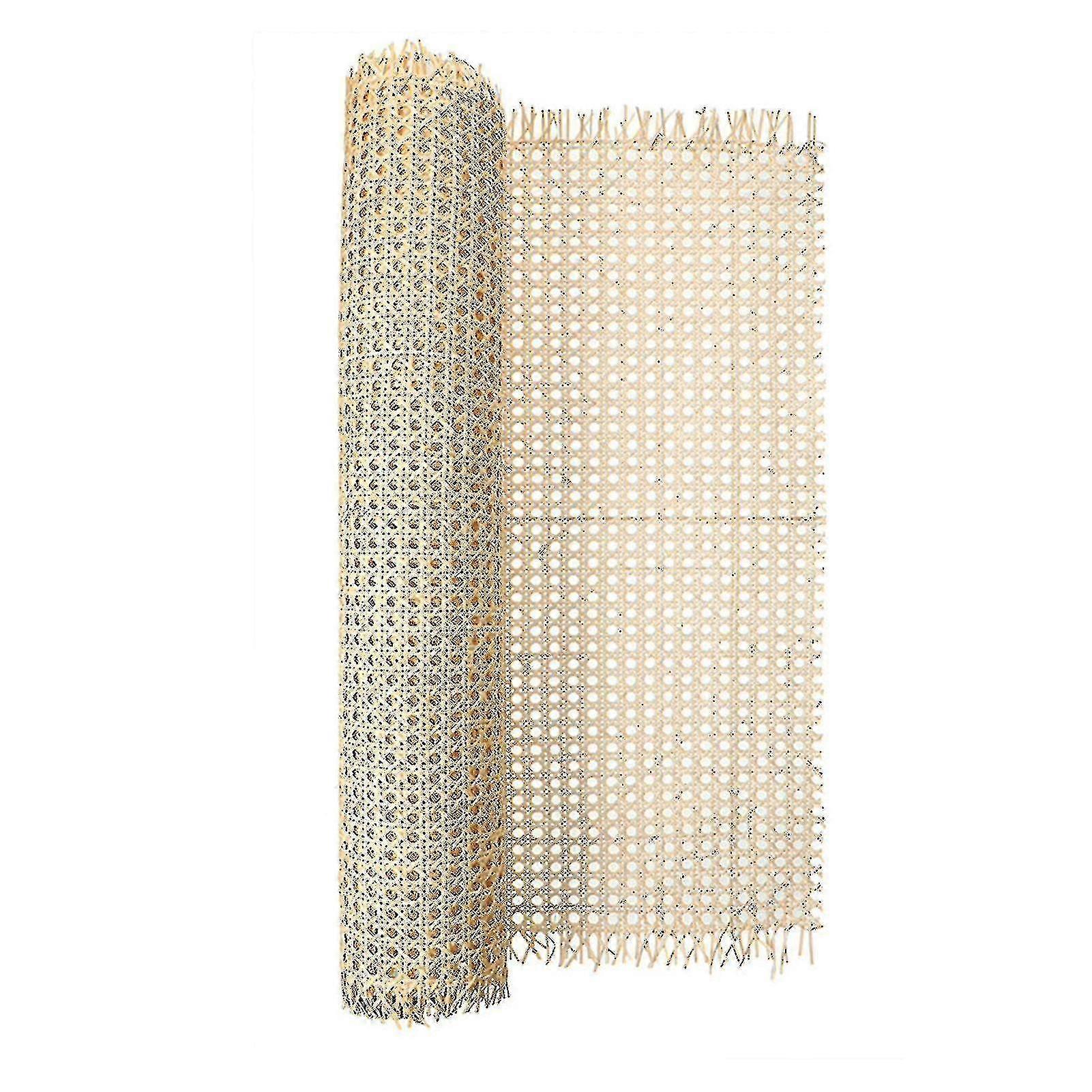 1 Roll Imitation-rattan Net Burr Free Decorative Sturdy Caning Projects Making Simulation Rattan-webbing Ribbon For Home_a_hf