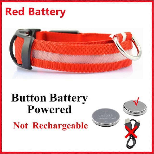 LED Glowing Dog Collar Adjustable Flashing Rechargea Luminous Collar Night Anti-Lost Dog Light HarnessFor Small Dog Pet ProductsPet Leashes