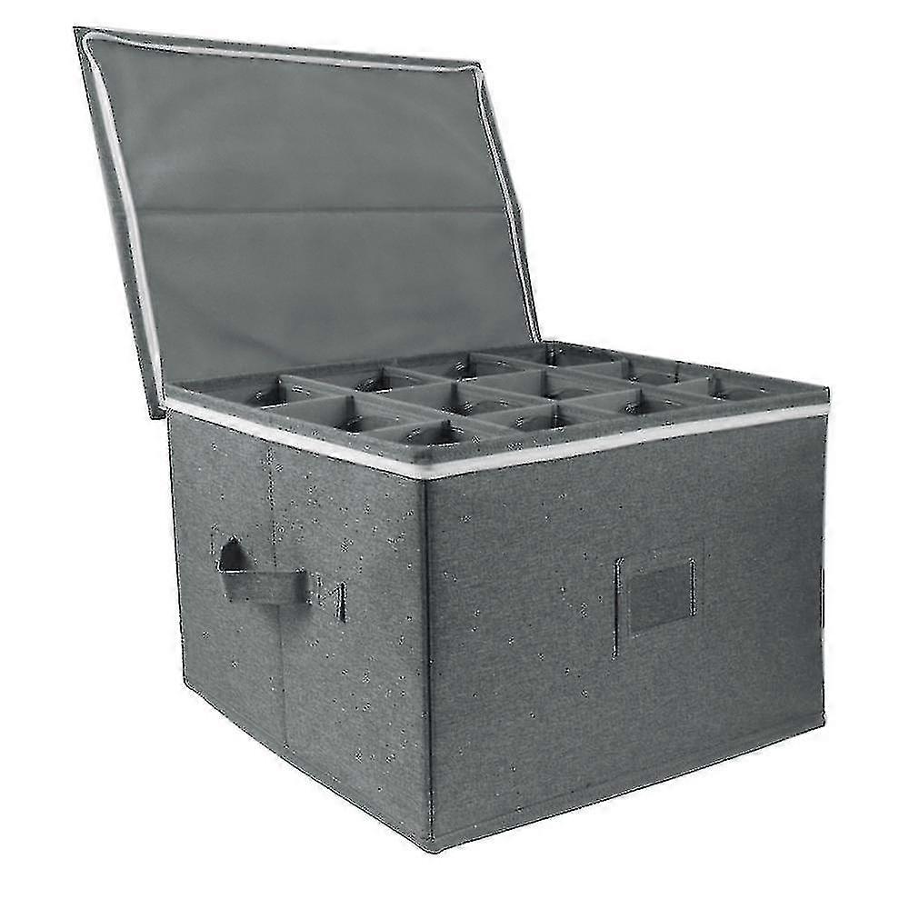 Stemware Storage Cases, Wine Glass Storage Box Containers Banmo