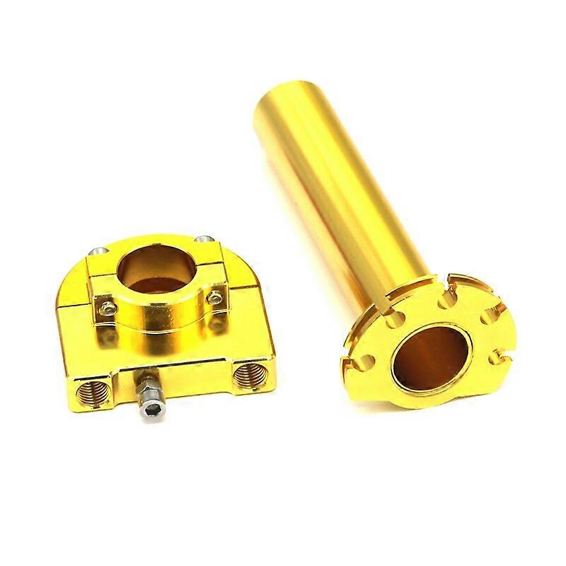 LMoDri Universal 7/8" Motorcycle Throttle Twist Grips 22mm CNC Aluminum Grip Accelerator Moped Scooter Dirt Bike Refit Part Motorcycle Elbow & Wrist G