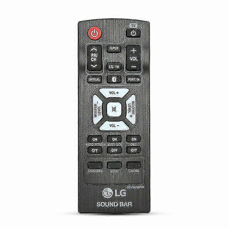 For For Lg Cov30748160 Sound Bar System Fjernkontroll Generisk Lydplanke