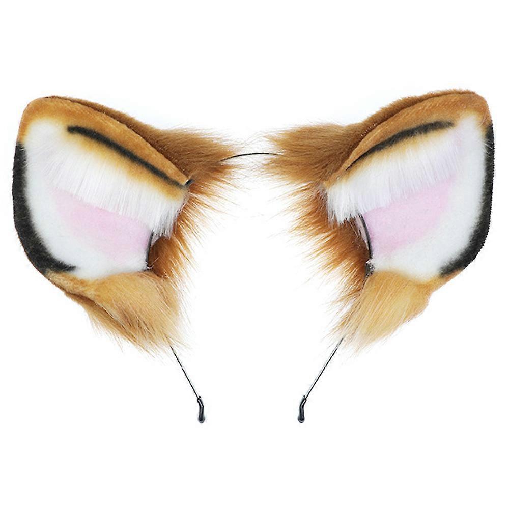 Čelenka s tygříma ušima pro dívky