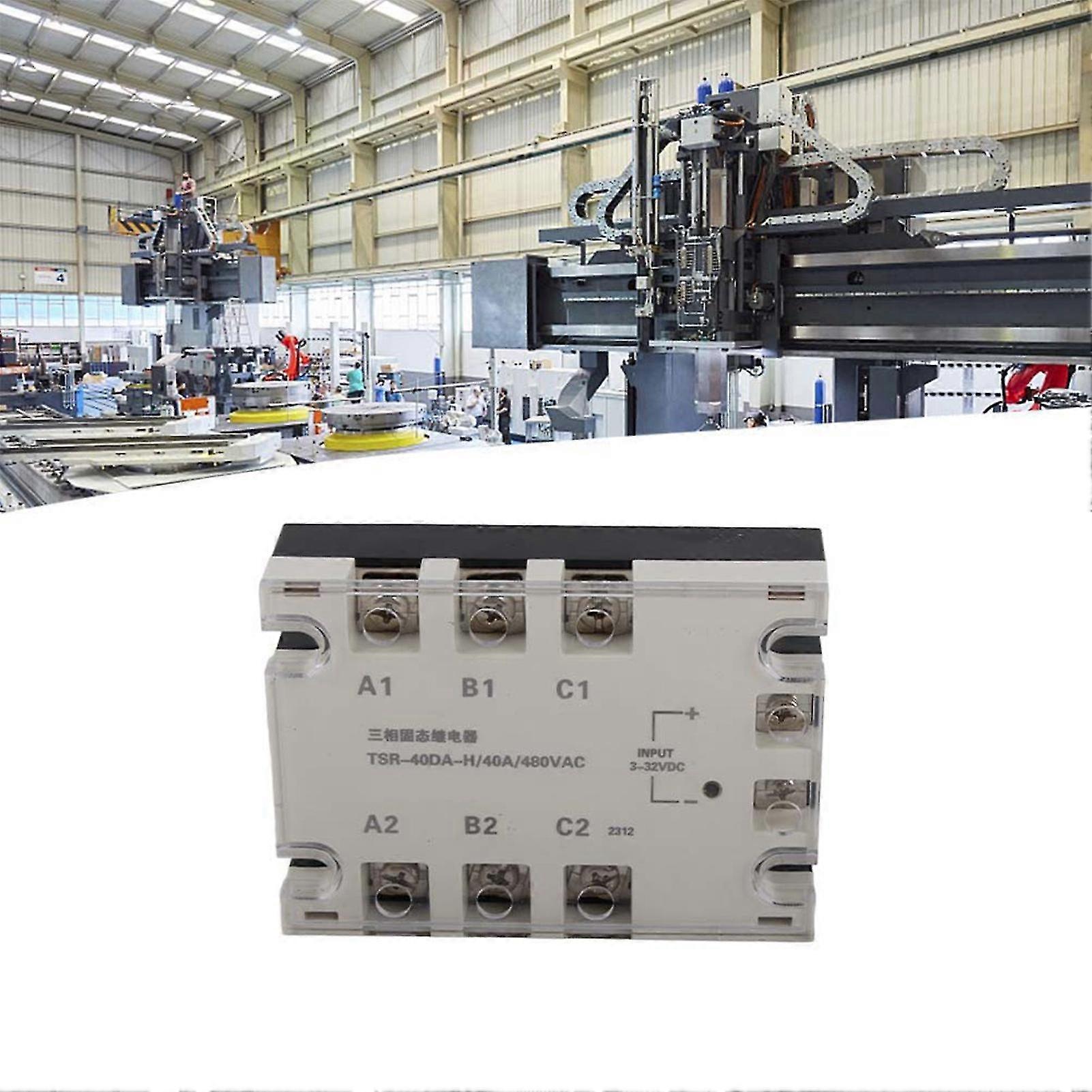 40DA TSR Three Phase Solid State Relay 40A Input