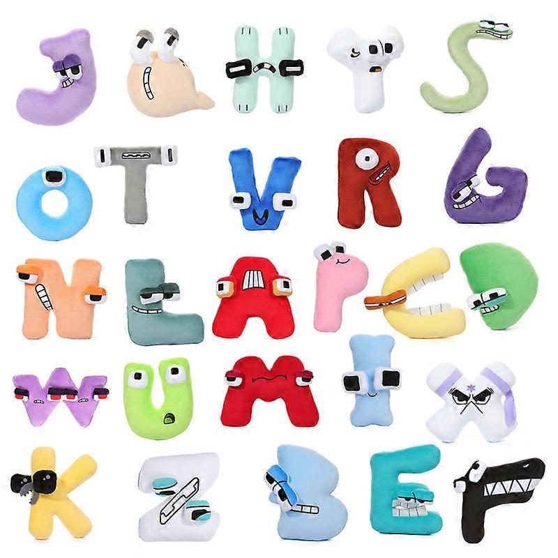 Alphabet Lore Legendary Plush Pillow Doll Children's Enlightenment Education Doll