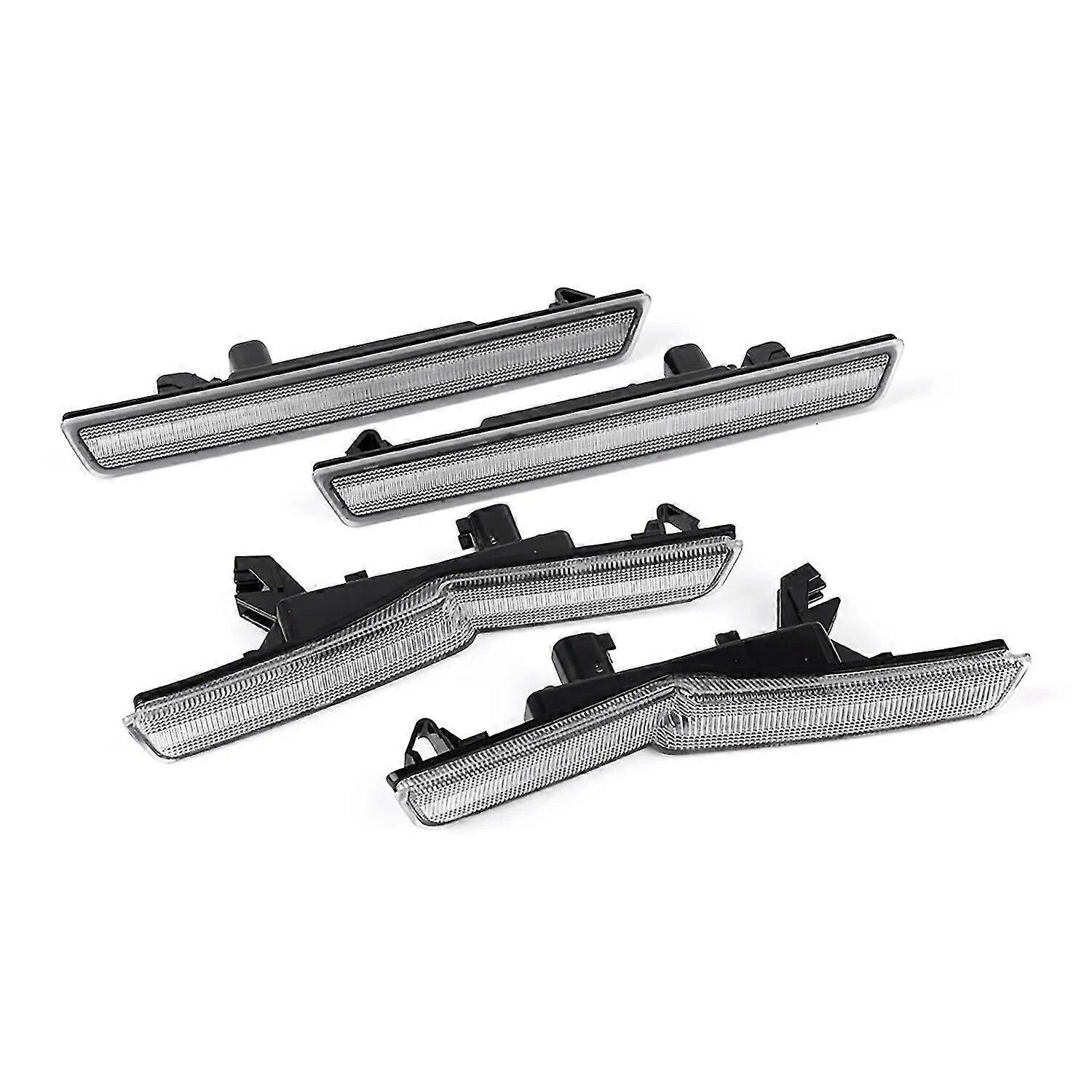 4x Smoked LED Front and Rear Side Marker Light For 2018- Dodge Challenger Scat Pack SRT Hellcat and SRT Hellcat Redeye Widebody