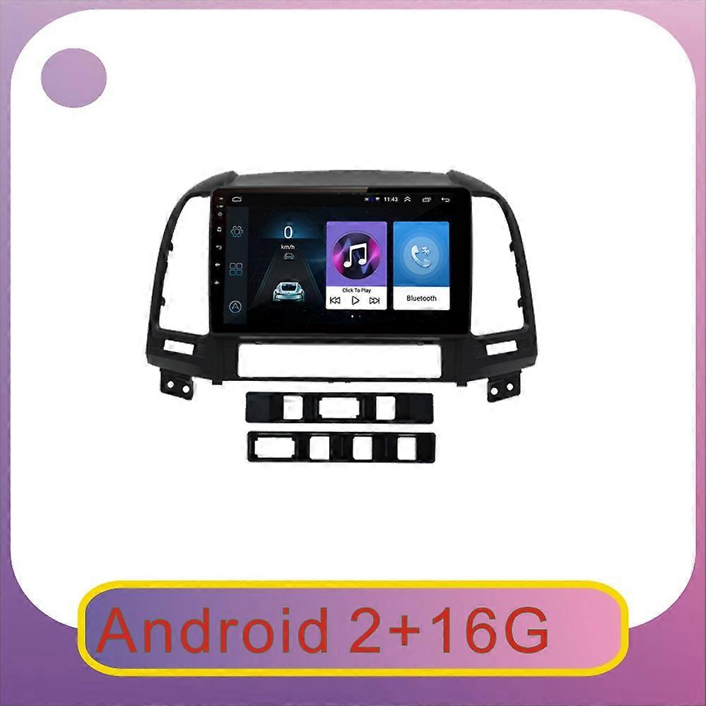 Android 10 DSP Car Radio Multimedia Player For Hyundai Santa Fe 2 2006 2007 2008 2009-2012 Navigation 2 din with WIFI no dvd