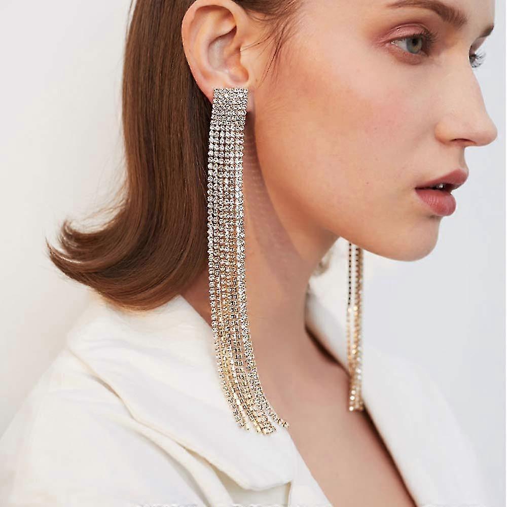 2 Pairs Tassel Earrings Statement Earrings for Women