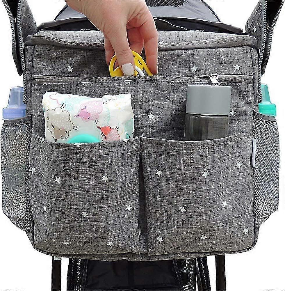 Stroller organizer diaper bag with cup holders Universal waterproof