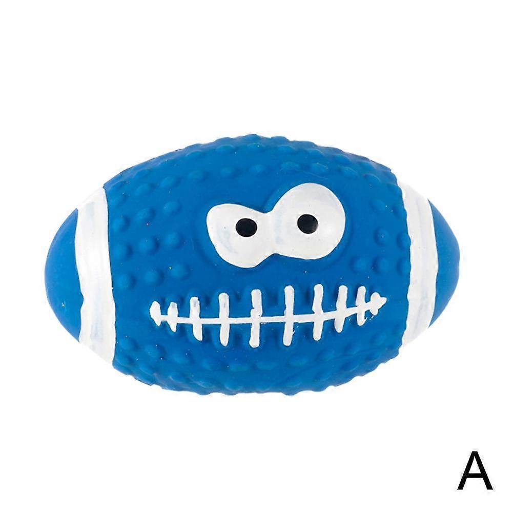 Pet Toy Ball Dog Bite Toy Puppy Chew Toys Emulsion Football