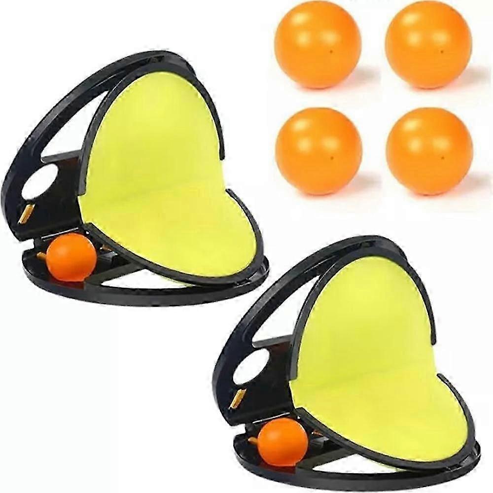 Racket Pocket Catch Game, Velc*o Ball and Catch Game, Toss Catch Ball Toy