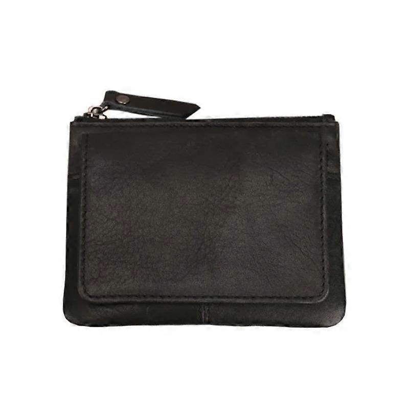 Genuine Leather Coin Purse Retro Coin Pouch Mini Wallet Men's and Women's Change Purses Creative Coin Wallet