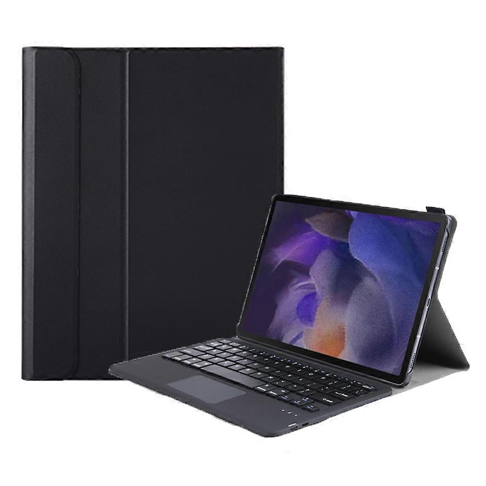 A08-A Ultra-thin Bluetooth Keyboard Leather Case with Touchpad For Samsung Galaxy Tab A8 2021 SM-X205 / SM-X200