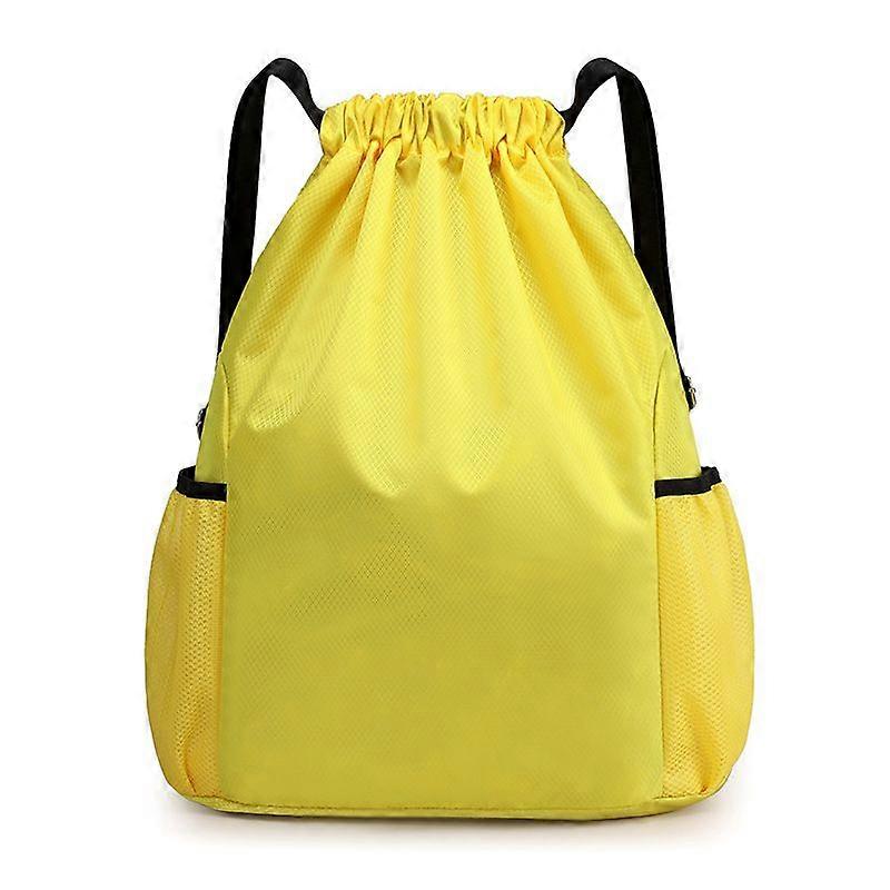 Backpack String Bag Sackpack Water Resistant Nylon For Gym