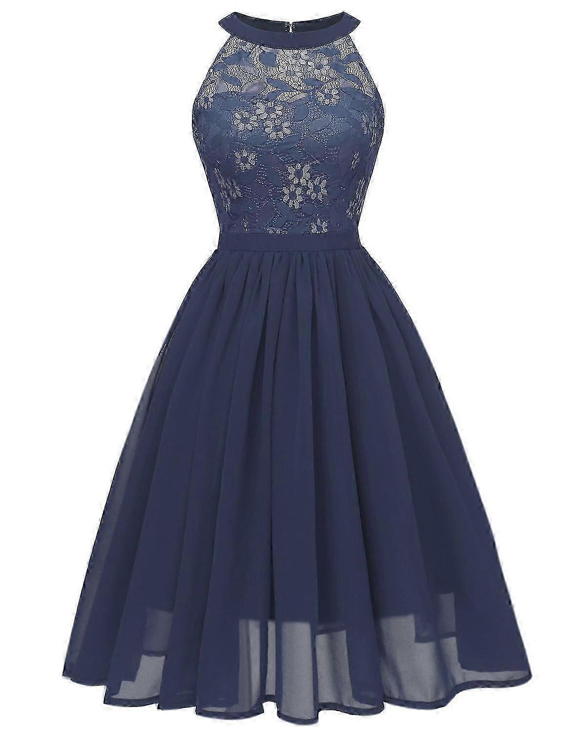 kvinner&aos;s elegant ermeløs bryllup brudepike kjole