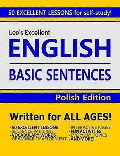 Lees Excellent English Basic Sentences  Polish Edition by Kevin Lee Paperback